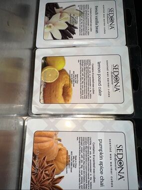 Sedona Scented Wax Warmer Cubes - Lemon Pound Cake (Yellow)